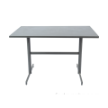 Table pliante rectangulaire en métal 117*70 cm